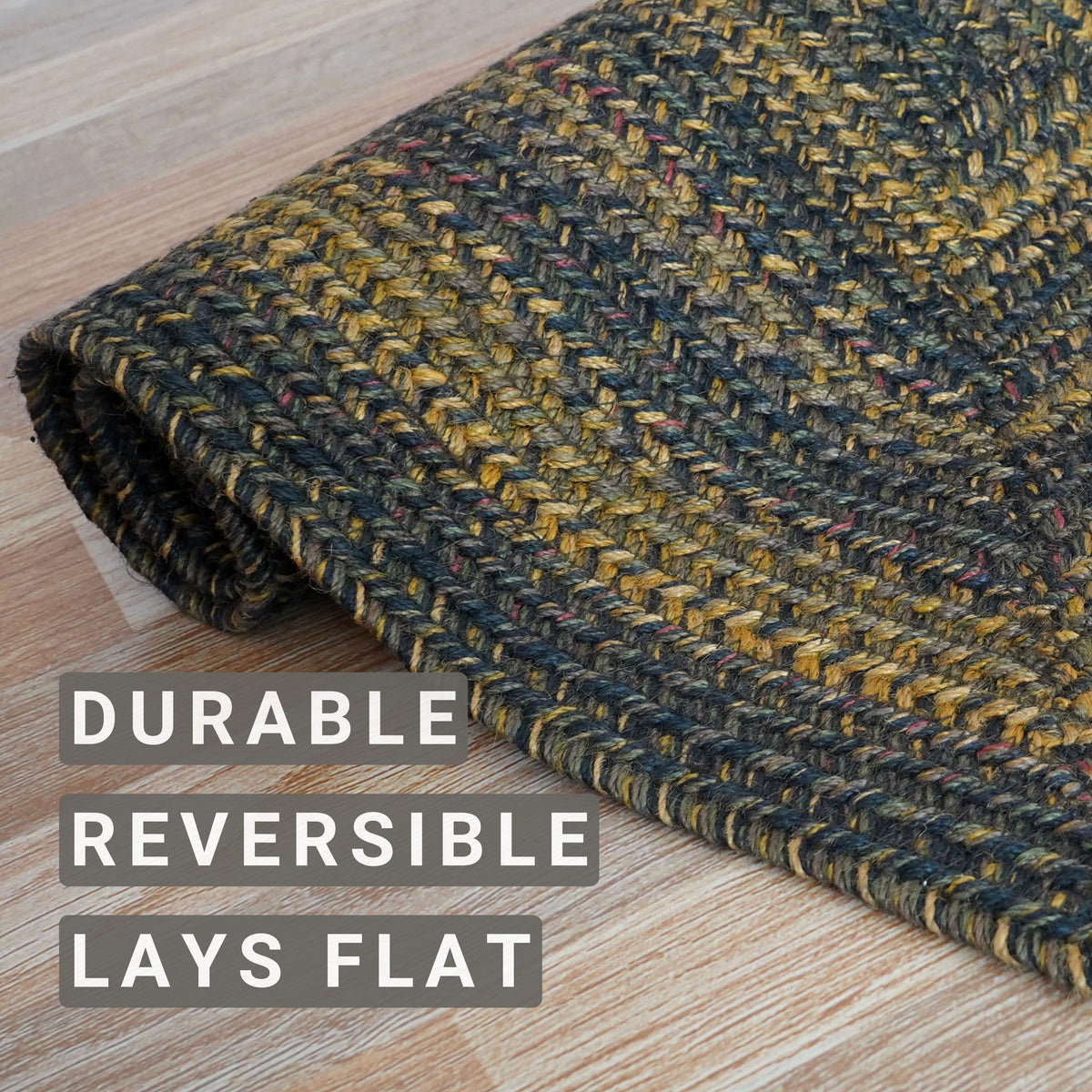 Salem Black Jute Braided Rectangular Rugs – Braided-Rugs.com