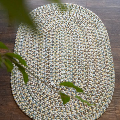 Hazel Tweed Seagrass Oval Modern Farmhouse Rugs