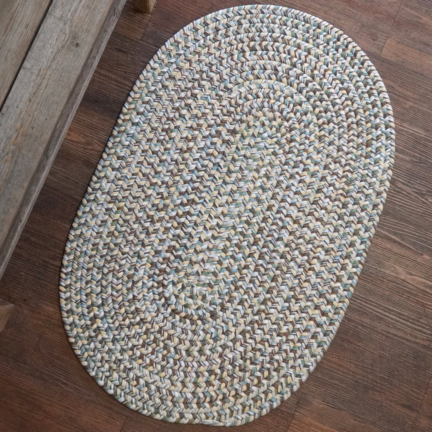 Hazel Tweed Seagrass Oval Modern Farmhouse Rugs