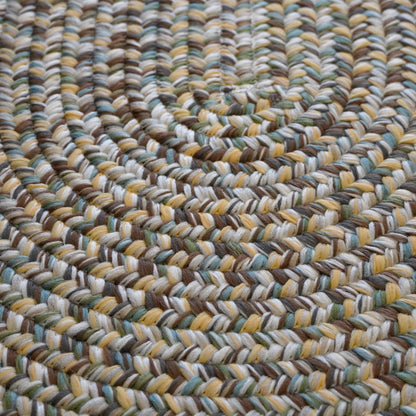 Hazel Tweed Seagrass Oval Modern Farmhouse Rugs