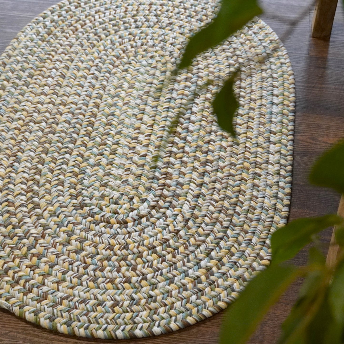 Hazel Tweed Seagrass Oval Modern Farmhouse Rugs