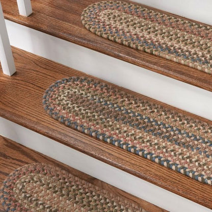 Urban Brown New England Braid Stair Treads