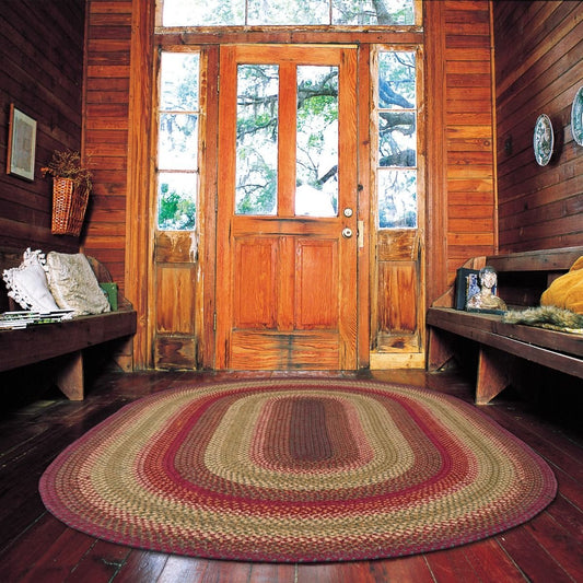 Homespice Decor 511126 20  Braided area rugs, Braided jute rug