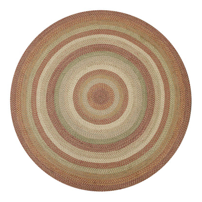 Harvest Beige Jute Braided Round Rugs