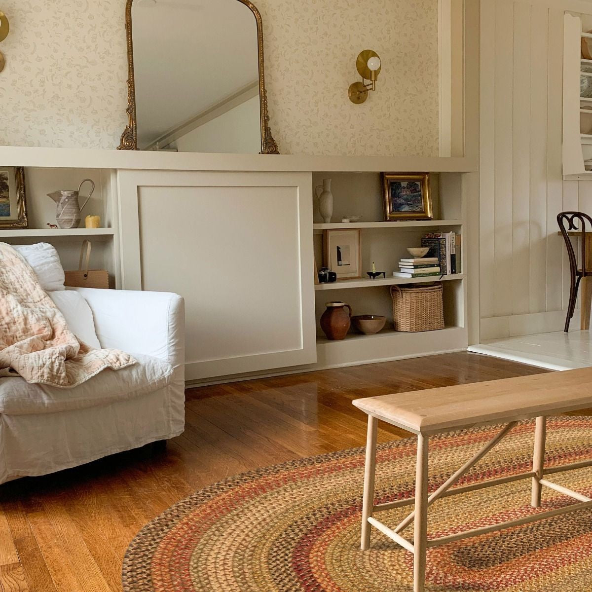 Kingston Tan-Beige-Red Oval Jute Braided Rugs – Braided-Rugs.com