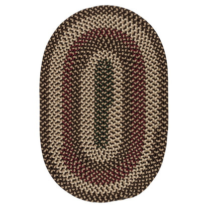 Brook Farm Natural Earth Outdoor Braided Oval Rugs
