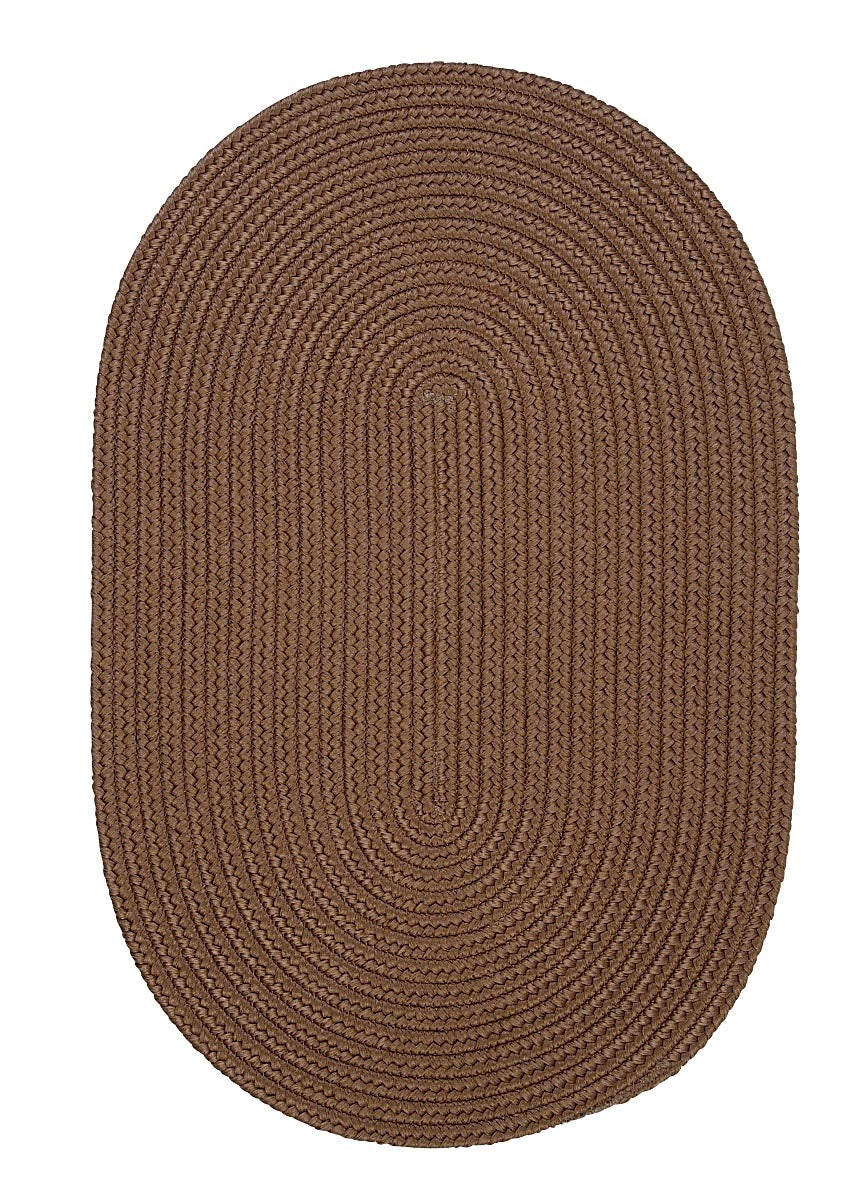 Boca Raton Cashew Outdoor Braided Oval Rugs