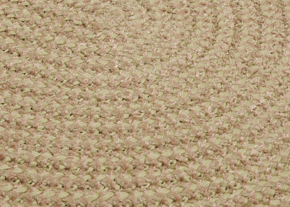 Softex Check Celery Check Outdoor Braided Oval Rugs
