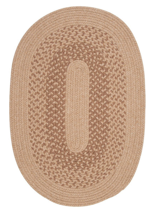 Jackson Oatmeal Outdoor Braided Oval Rugs