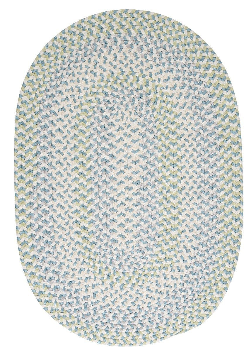 Carousel Sky High Outdoor Braided Oval Rugs