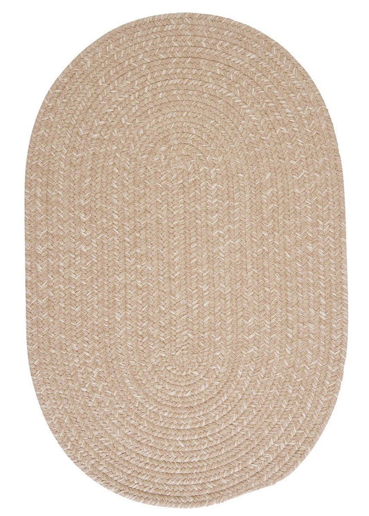 Tremont Oatmeal Outdoor Braided Oval Rugs