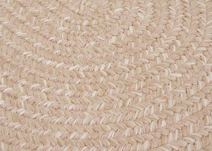 Tremont Oatmeal Outdoor Braided Oval Rugs