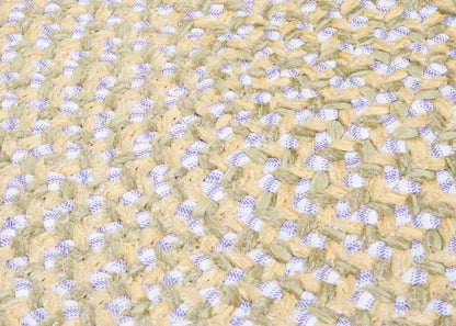 Confetti Daisy Outdoor Braided Oval Rugs