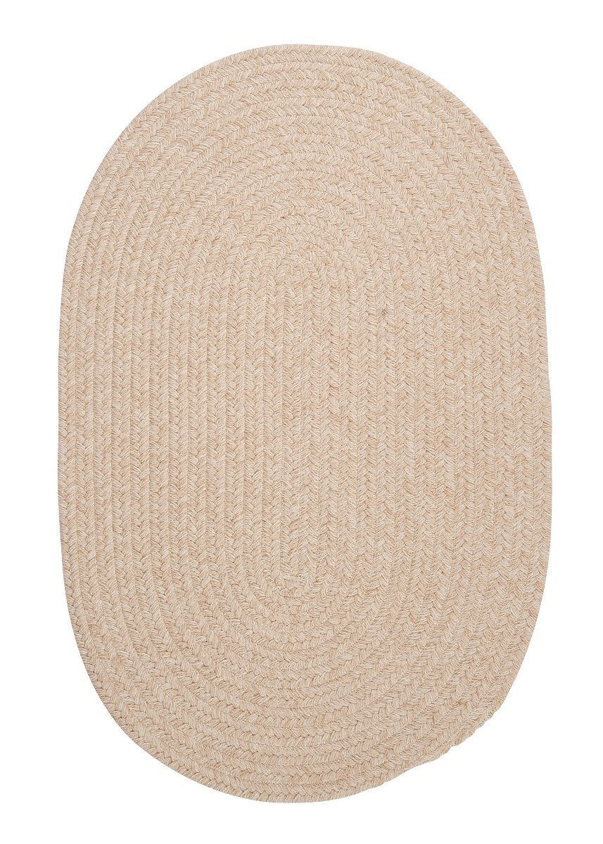 Bristol Natural Outdoor Braided Oval Rugs