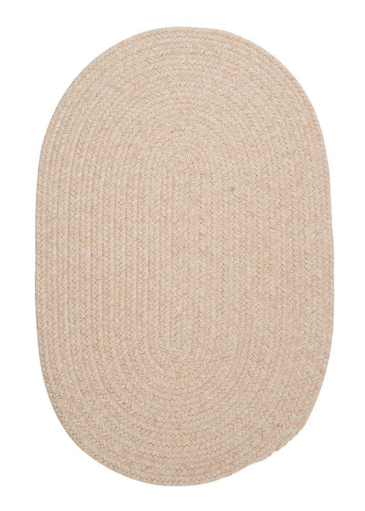 Bristol Natural Outdoor Braided Oval Rugs