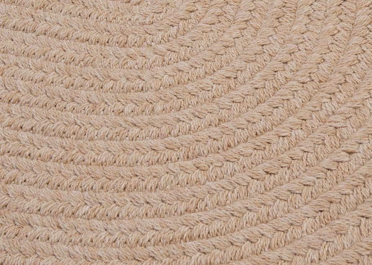 Bristol Oatmeal Outdoor Braided Oval Rugs