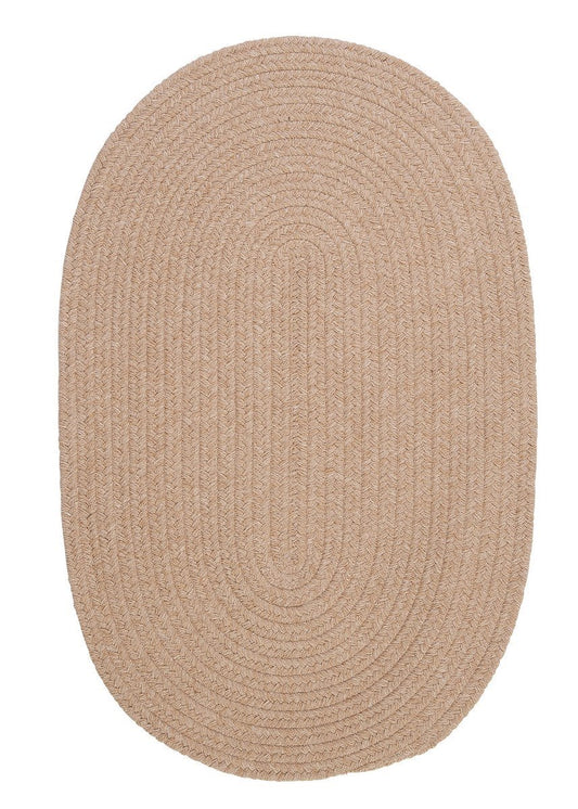 Bristol Oatmeal Outdoor Braided Oval Rugs