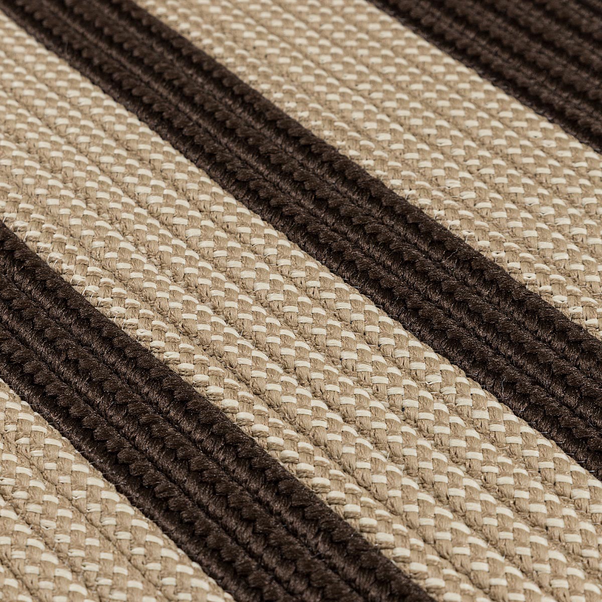 Boat House Brown Outdoor Braided Rectangular Rugs