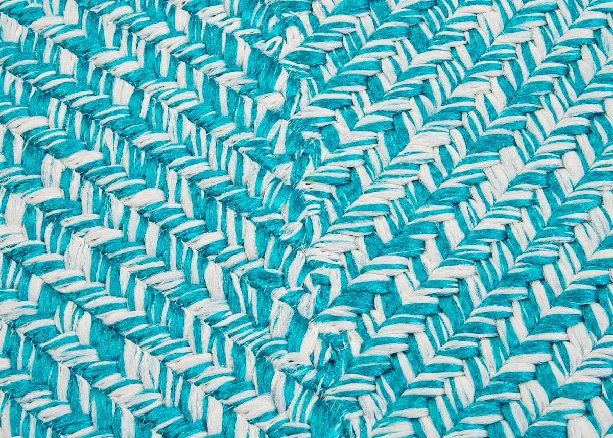 Catalina Aquatic Outdoor Braided Rectangular Rugs