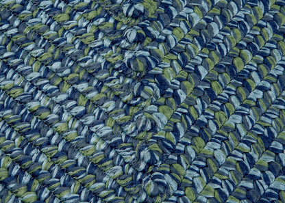 Catalina Deep Sea Outdoor Braided Rectangular Rugs