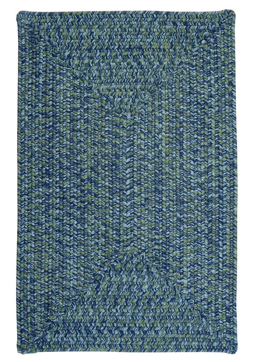 Catalina Deep Sea Outdoor Braided Rectangular Rugs