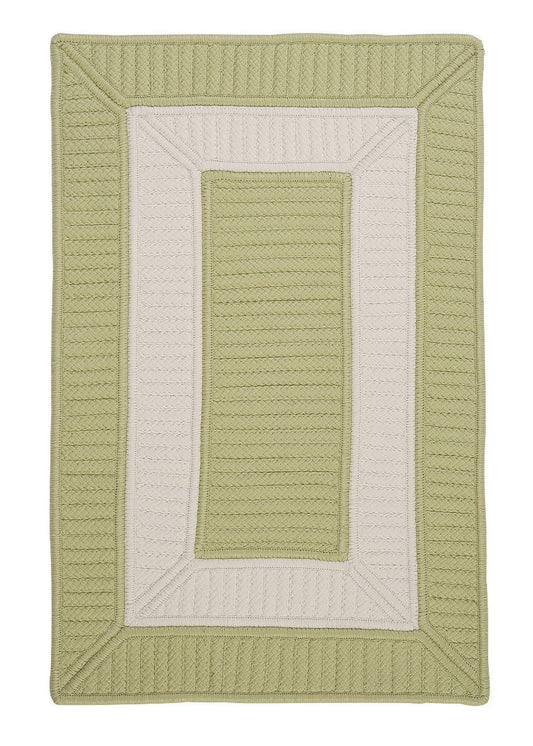 Rope Walk Celery Outdoor Braided Rectangular Rugs