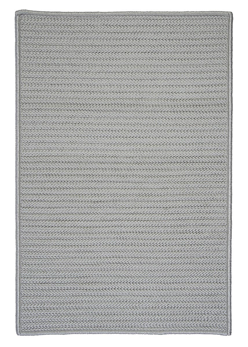 Simply Home Solid Shadow Outdoor Braided Rectangular Rugs