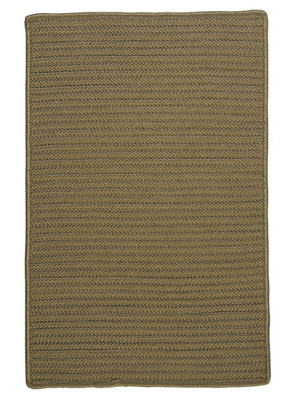 Simply Home Solid Sherwood Outdoor Braided Rectangular Rugs