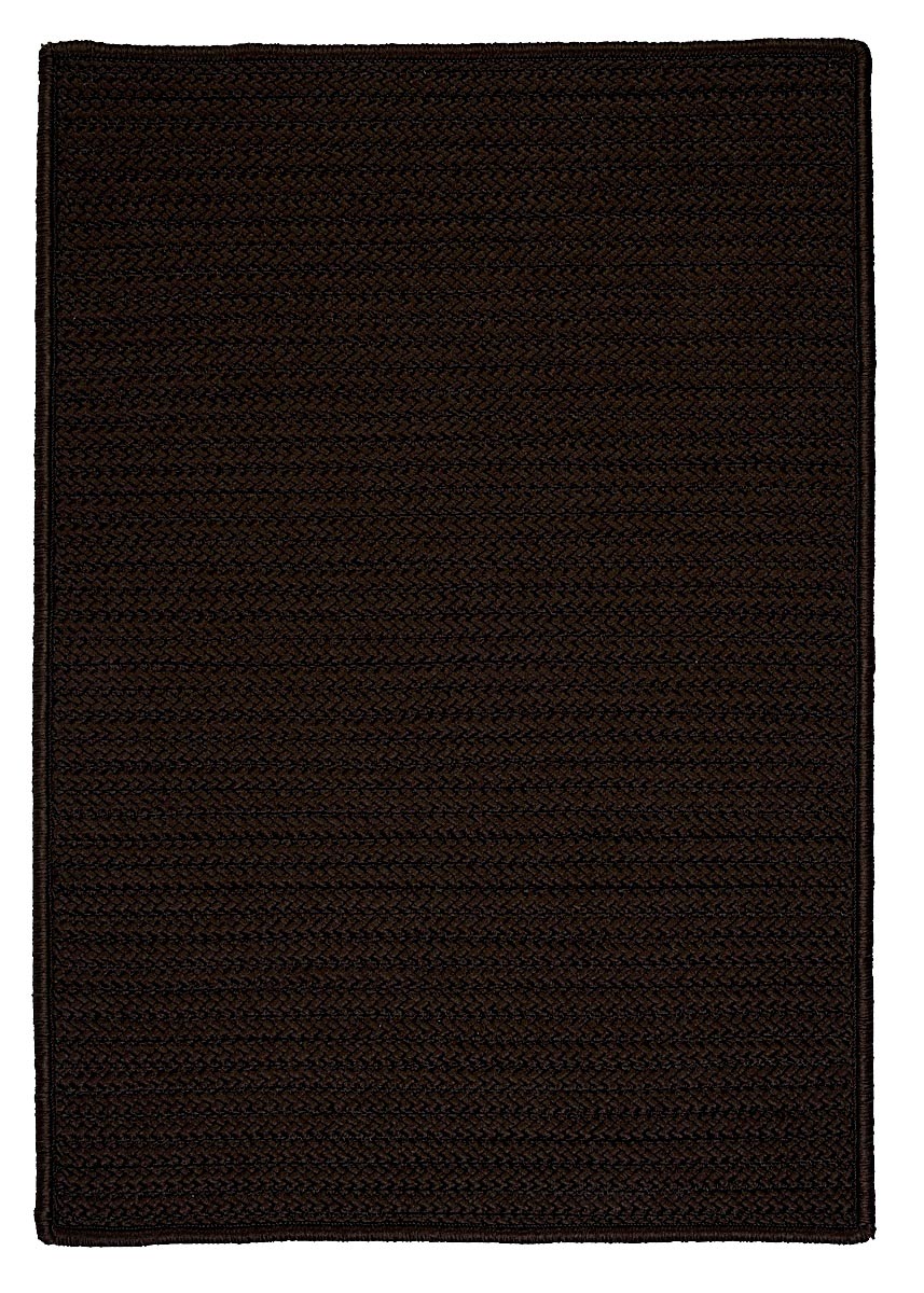 Simply Home Solid Mink Outdoor Braided Rectangular Rugs