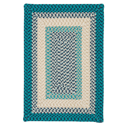 Montego Oceanic Outdoor Braided Rectangular Rugs