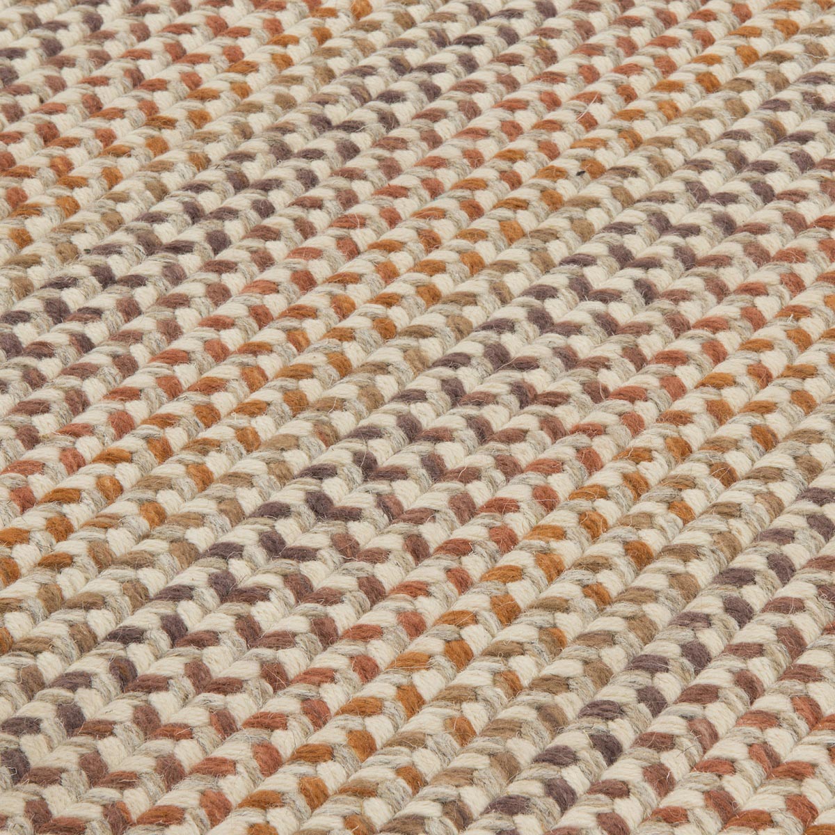 Chapman Wool Autumn Blend Wool Braided Rectangular Rugs