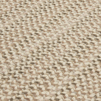 Chapman Wool Natural Wool Braided Rectangular Rugs