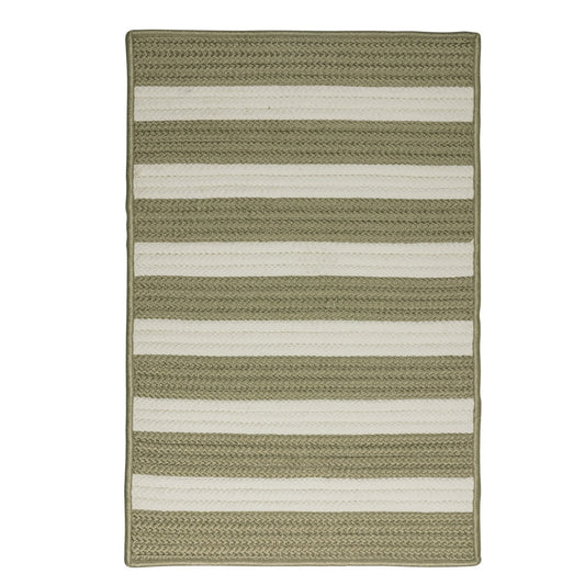 Portico Edamame Outdoor Braided Rectangular Rugs