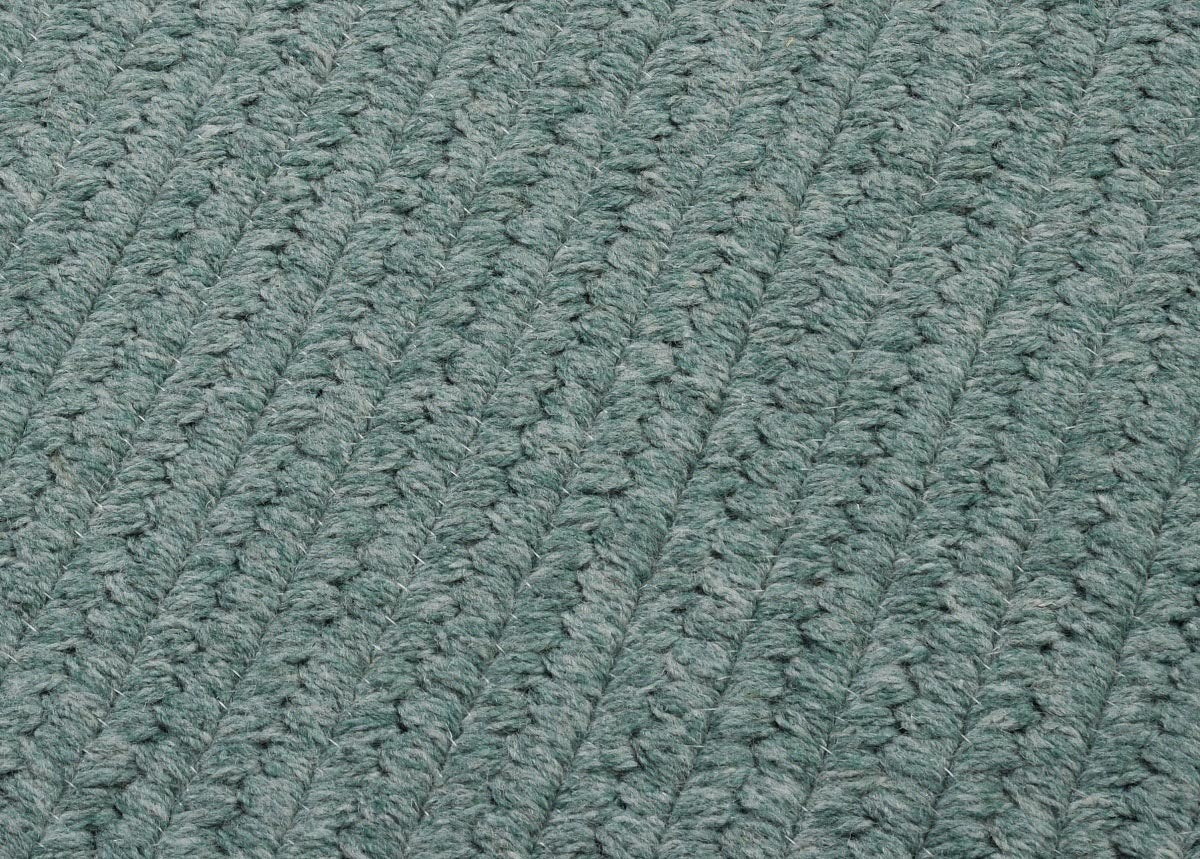 Westminster Teal Outdoor Braided Rectangular Rugs