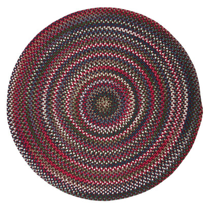 Chestnut Knoll Amber Rose Outdoor Braided Round Rugs