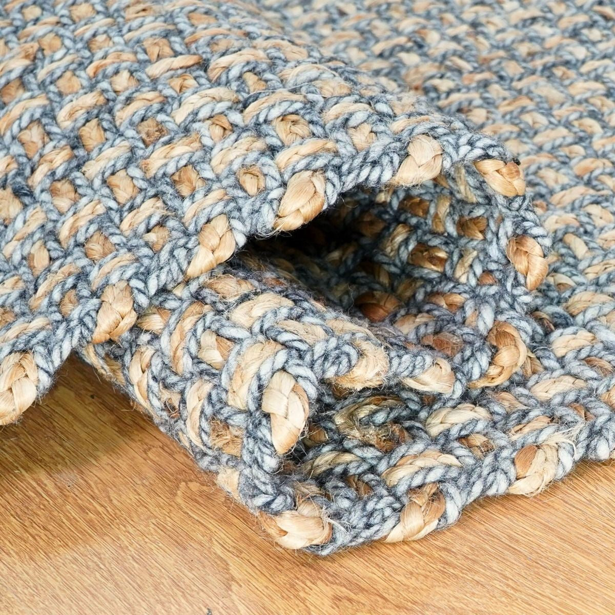 River Rock Farmhouse Rectangular Braided Rug – Braided-Rugs.com