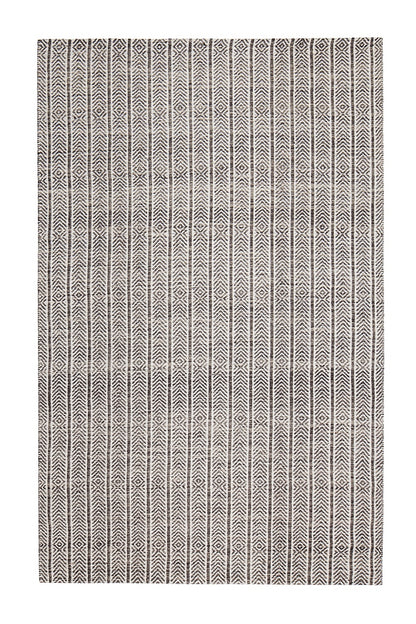 Ash Rectangular Cotton Braided Rug