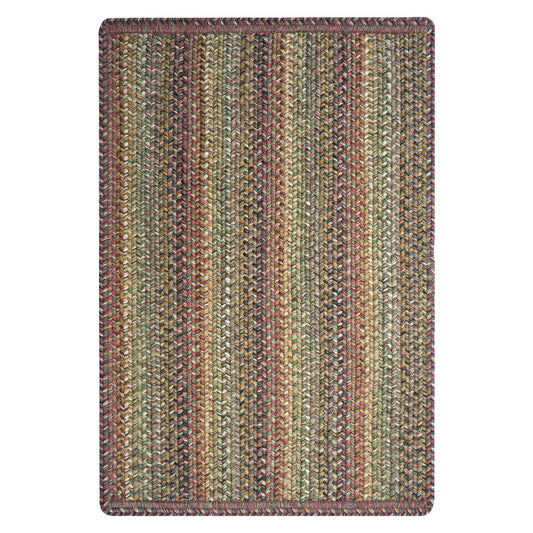 Homespice Trailside Rectangle Ultra Durable Rug With Rug Pad